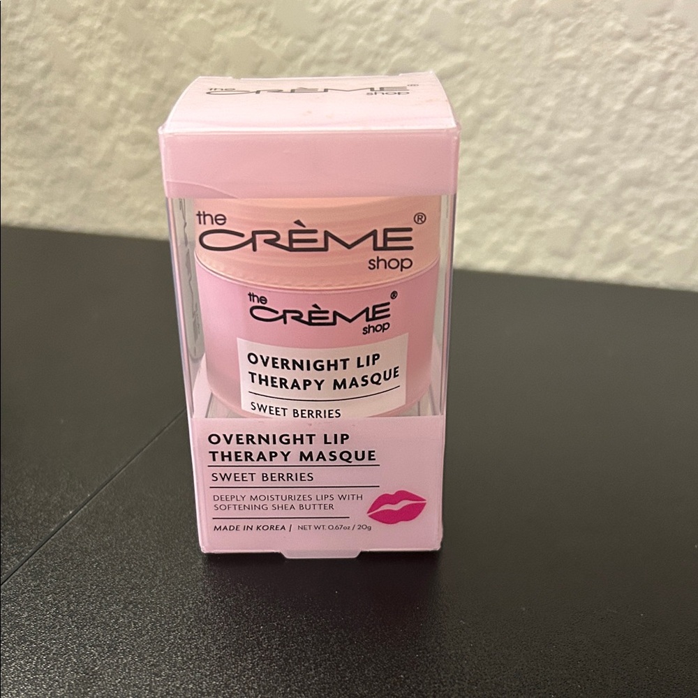 The Creme Shop Pink Overnight Lip Therapy Masque